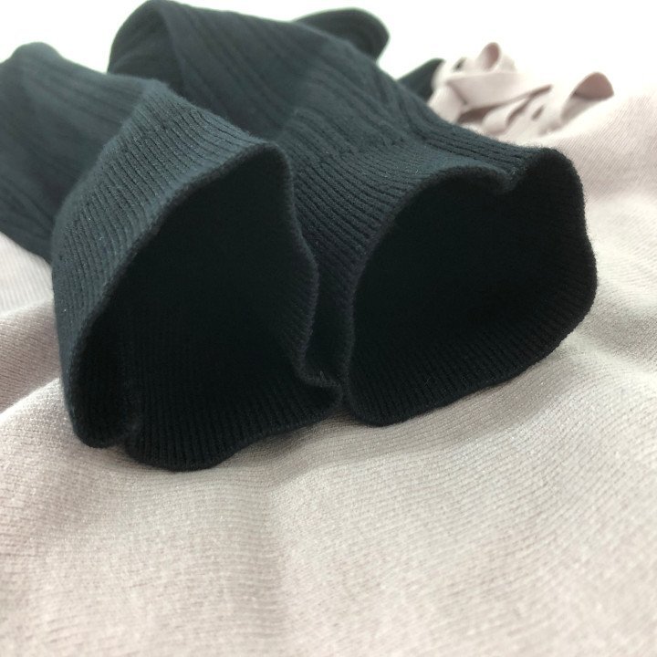 Apuweiser-riche アプワイザーリッシェ サイドUP ニットワンピース SIZE: 2 ピンク/ブラック LH632025100204_画像6