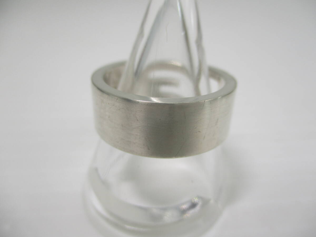 2510M1818 GUCCI グッチ Gリング 重量約8.7g サイズ19 Ag925刻印有 箱付_画像2