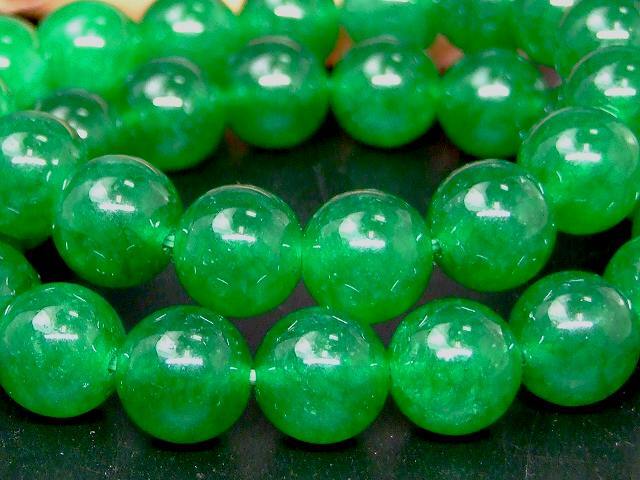 ≪33403D≫●濃緑翡翠ヒスイ●12mm●AA●ブレスレット●内径17cm●送料無料有●天然石●パワーストーン●ポイント消化_画像3