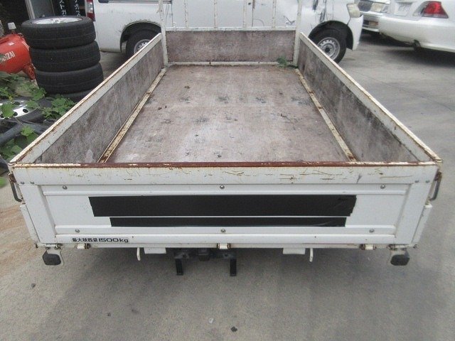 26◆H28年/イスズ/エルフTRG-NHR85A★平ボディ/木製/アオリ/荷台/三方開10尺/手渡し限定商品◆057_画像1