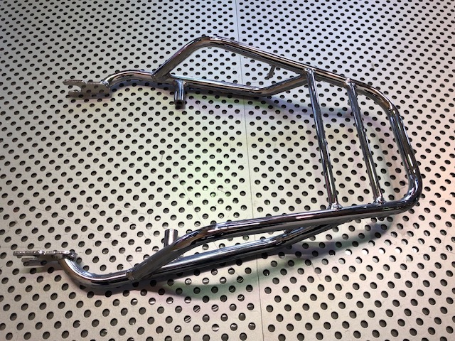 カワサキ　W400・650用　純正リヤキャリア_画像3