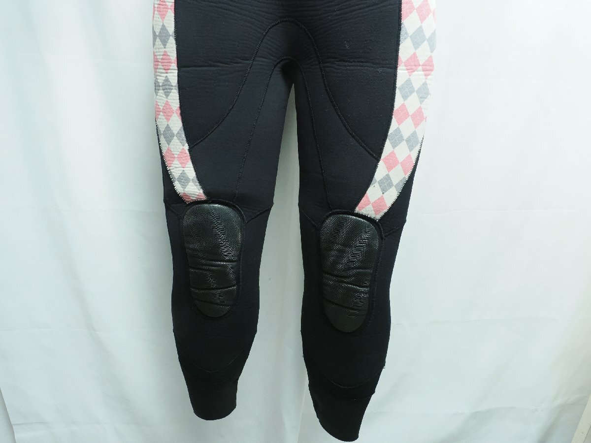 BREAKER OUT ウエットスーツ 5mm レディース 168cm/58kg 40-50DIVE 素材:表ジャージ/裏起毛 背中防水ファスナー付 [3F-64907]_画像4