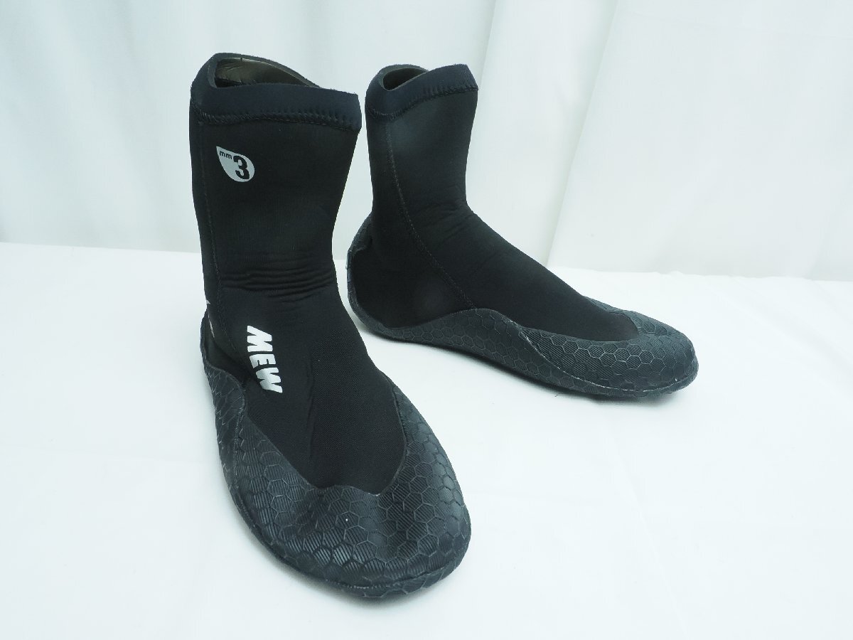 未使用 GULL ガル MEWブーツ ミューブーツ 3mm サイズ:24cm スキューバダイビング用品 [3FG-64898]_画像1