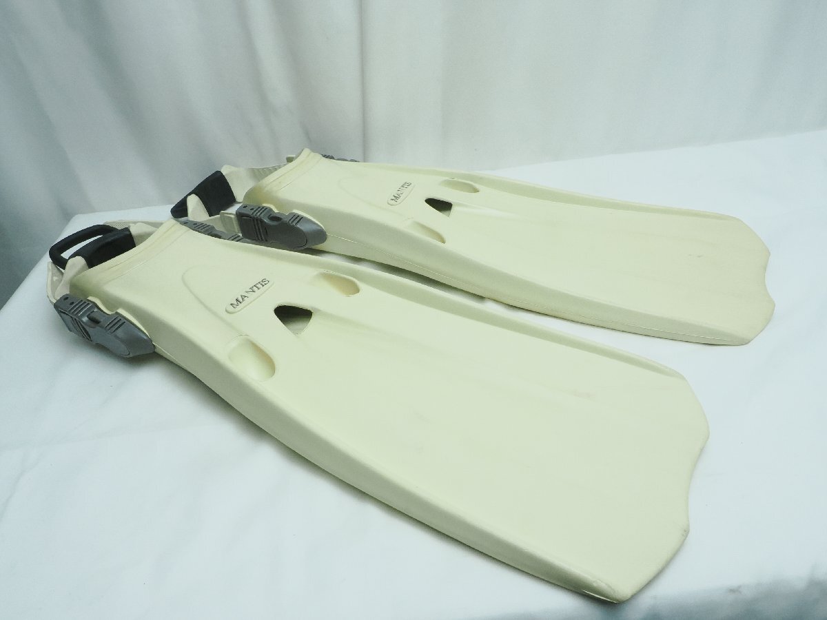 GULL ガル MANTIS FIN マンティスフィン サイズ:M(25-26cm) カラー:ホワイト スキューバダイビング用品 [3F-64934]_画像1