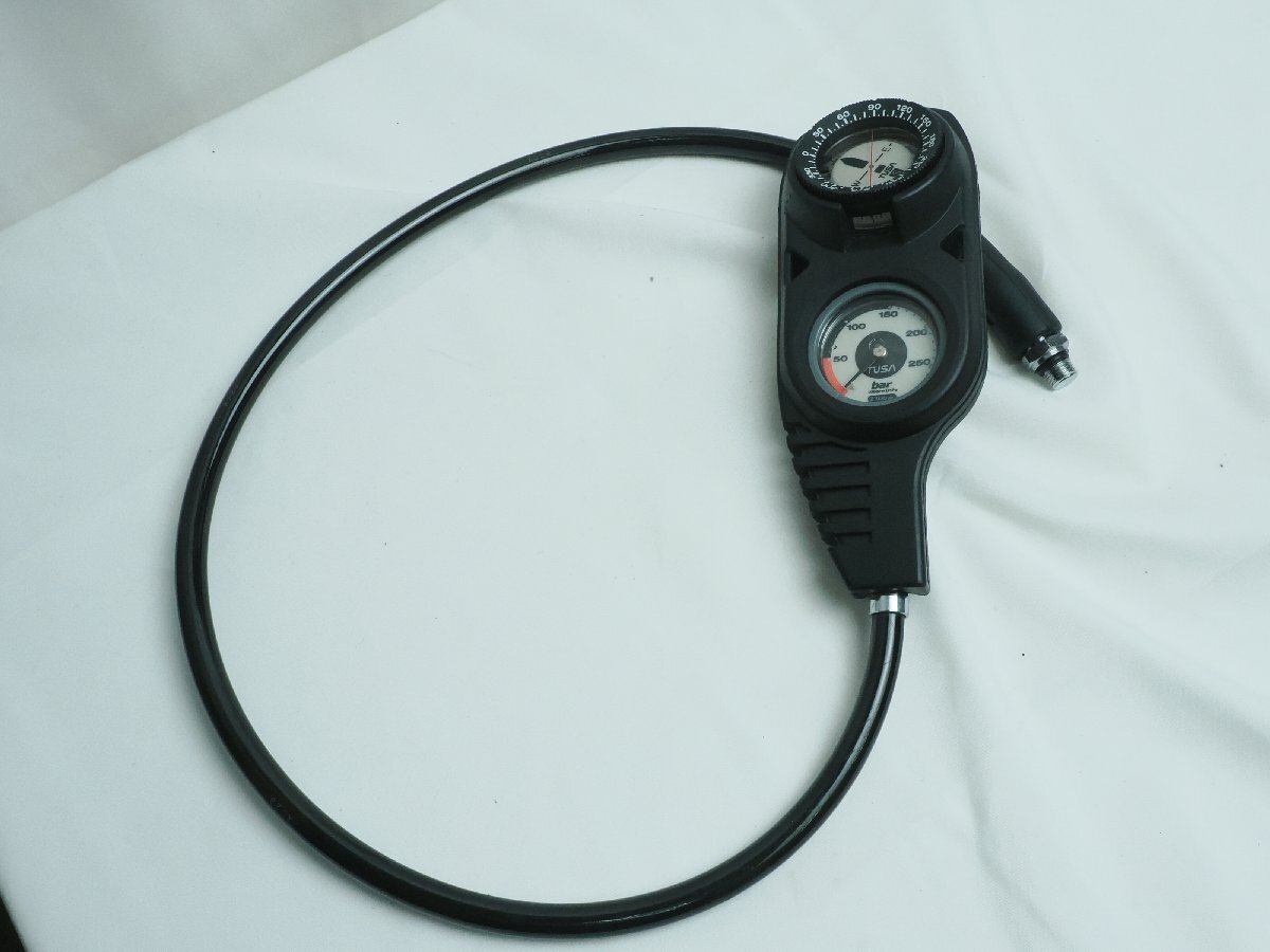 TUSA ツサ 2ゲージ (残圧計+コンパス) ランク:AA スキューバダイビング用品 [R-64941]_画像1