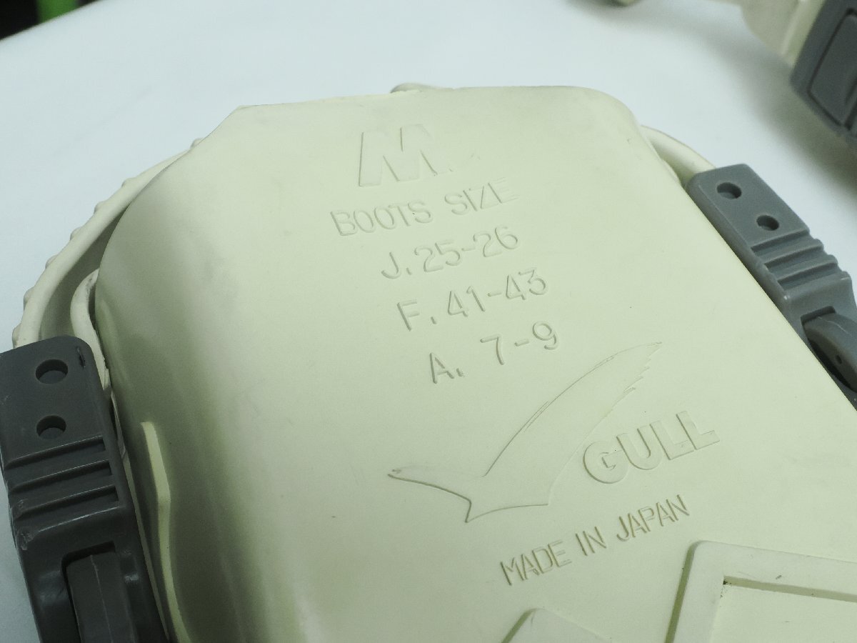 GULL ガル MANTIS FIN マンティスフィン サイズ:M(25-26cm) カラー:ホワイト スキューバダイビング用品 [3F-64934]_画像3