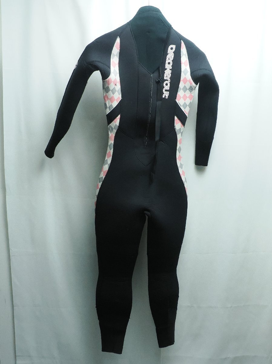 BREAKER OUT ウエットスーツ 5mm レディース 168cm/58kg 40-50DIVE 素材:表ジャージ/裏起毛 背中防水ファスナー付 [3F-64907]_画像2