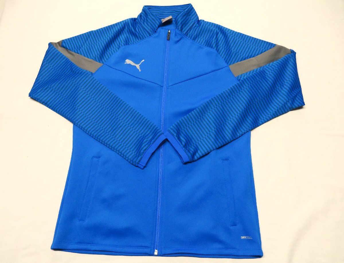 [ не использовался ]PUMA/ Puma TEAMFINAL тренировка жакет (658007-02) L размер sax джерси 