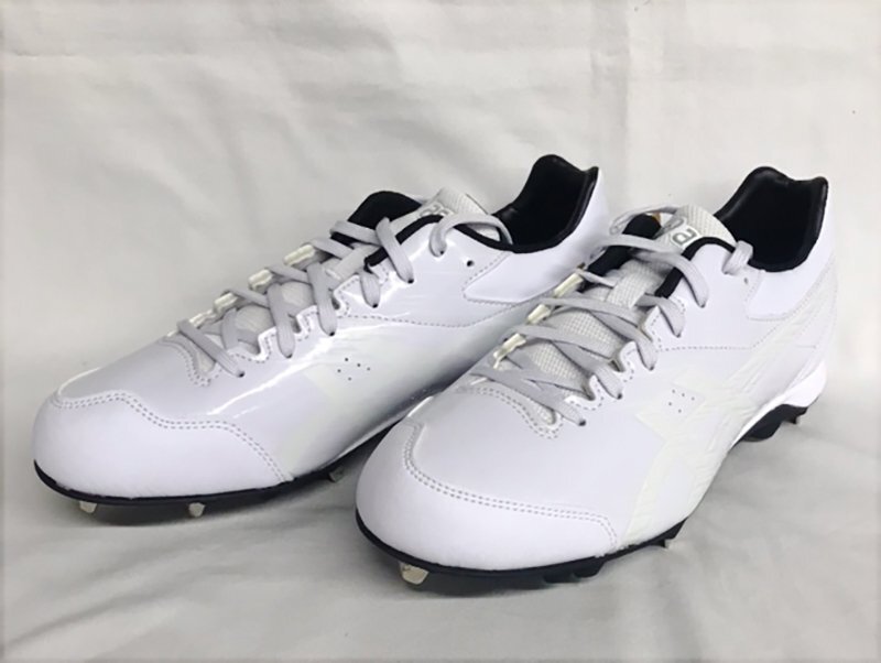 【未使用】アシックス NEOREVIVE 4 ネオリバイブ (1123A032-110) 25.5cm 野球スパイクシューズ_画像2