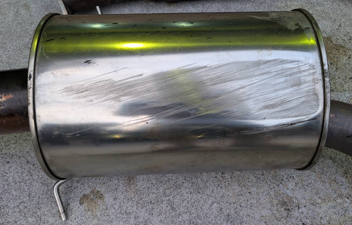 【送料着払】TiRacing FD3S用マフラー 使用走行距離5000km_画像4