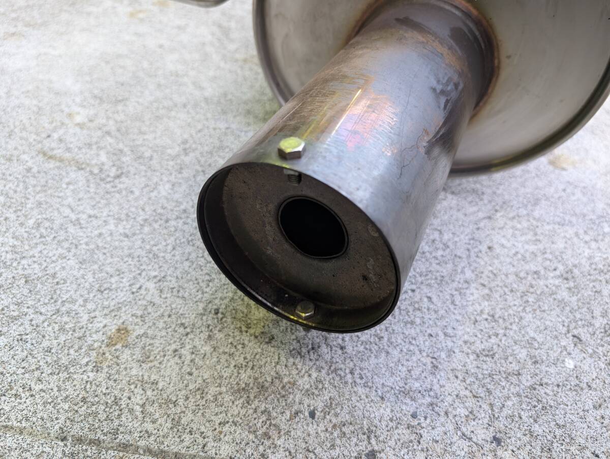 【送料着払】TiRacing FD3S用マフラー 使用走行距離5000km_画像3