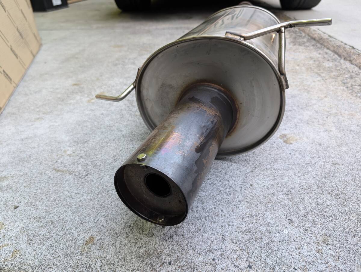 【送料着払】TiRacing FD3S用マフラー 使用走行距離5000km_画像2