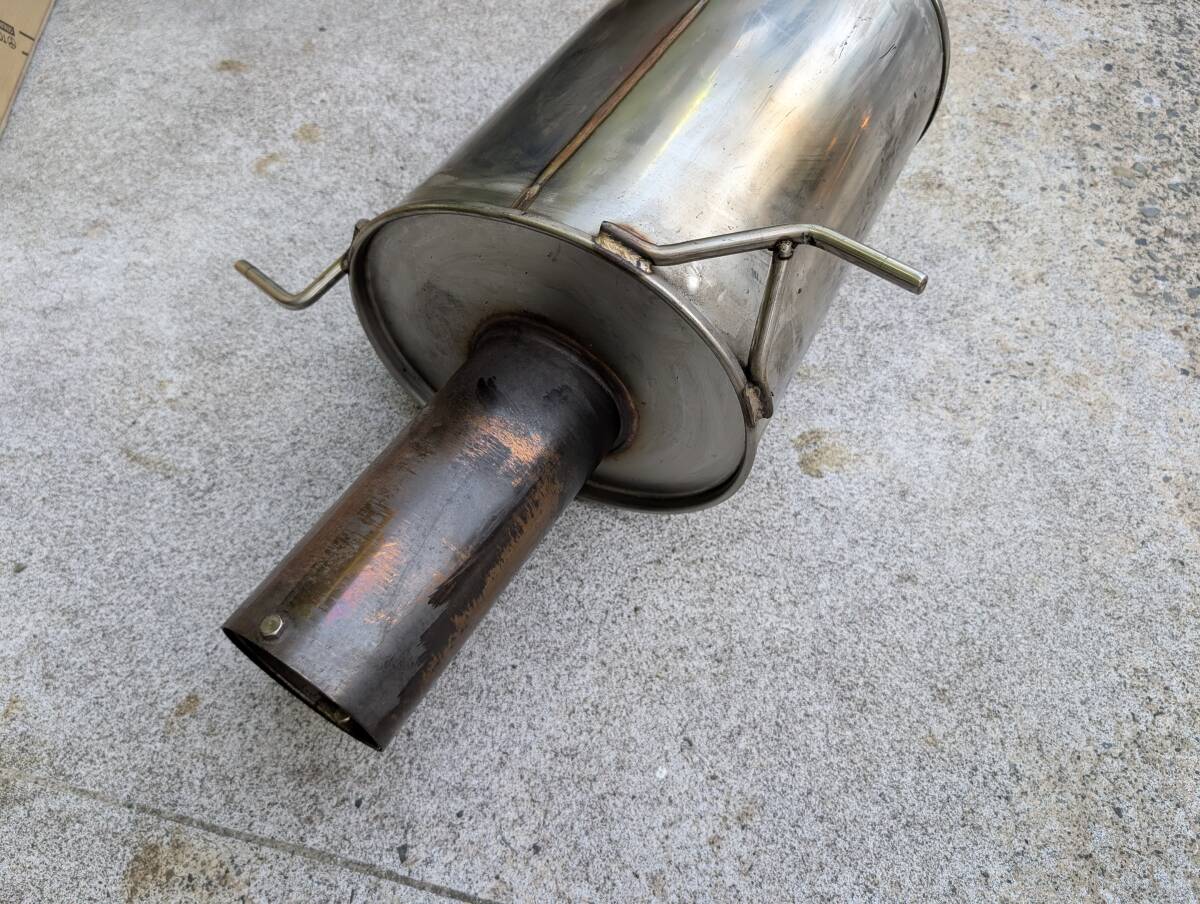 【送料着払】TiRacing FD3S用マフラー 使用走行距離5000km_画像1