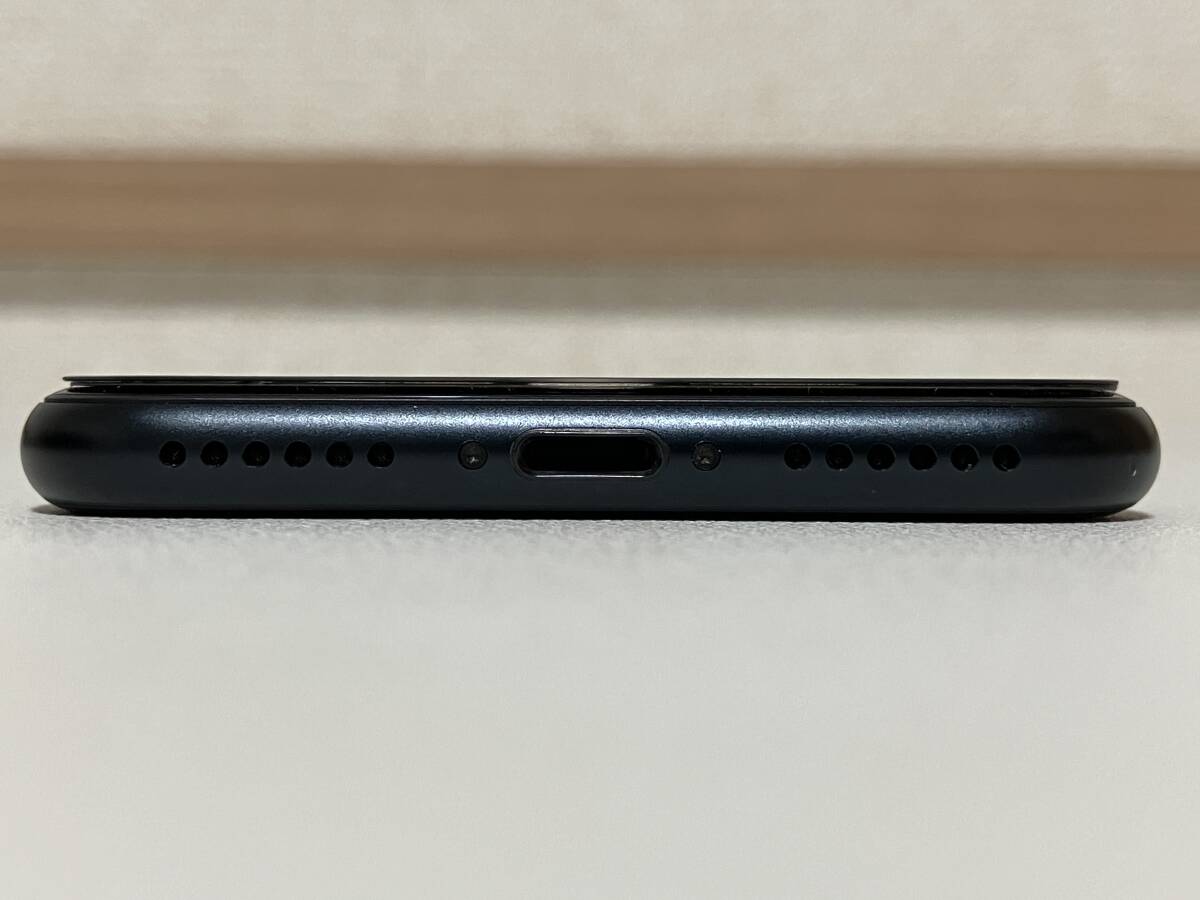 SIMフリー iPhoneSE3 64GB Midnight シムフリー アイフォンSE iPhone SE 3 第三世代 第3世代 ミッドナイト 黒 SIMロックなし A2782 91% _画像4
