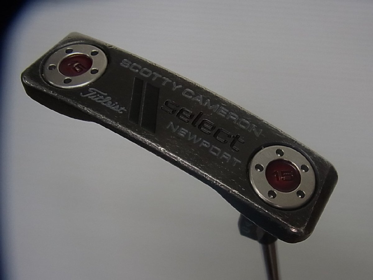 [ название контейнер ] 2012 Cameron новый порт черный Mist SCOTTY CAMERON SELECT NEWPORT 34 дюймовый 