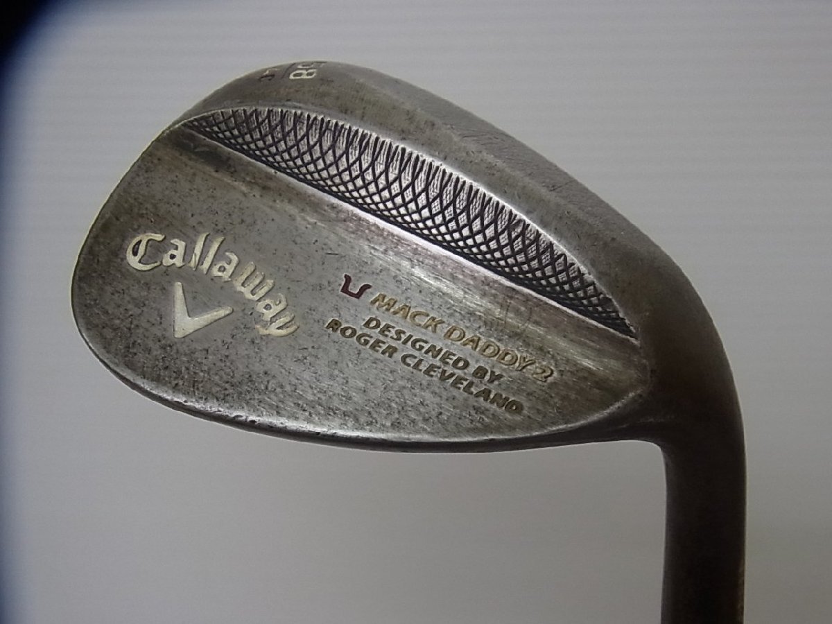 グリップ交換済み！ キャロウェイ マックダディ2　Mack Daddy2 ノンメッキ　58/14C　DG-S200_画像2