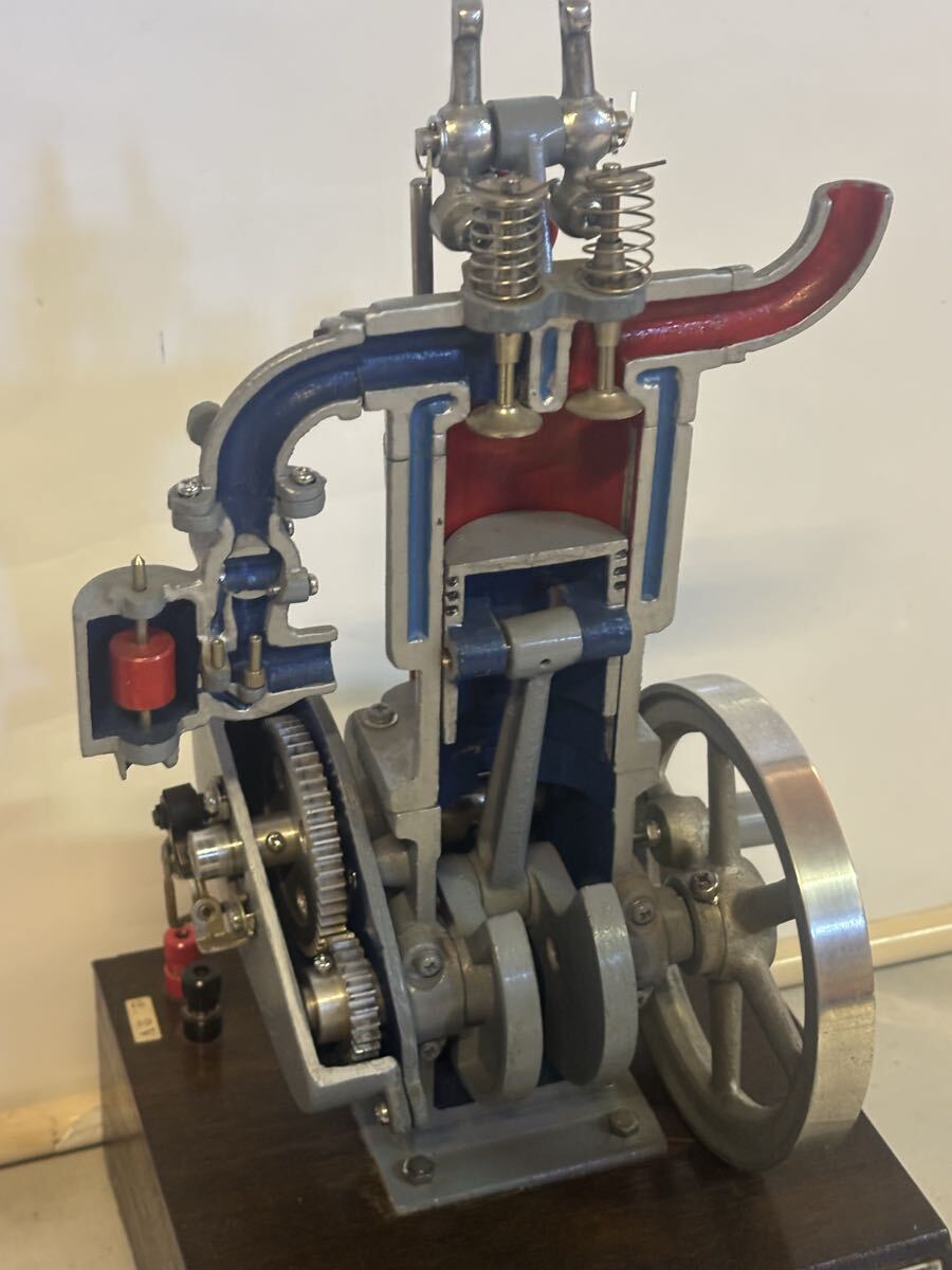 ☆SA4910☆希少品☆内燃機関裁断模型CE-4形(4サイクル)/ 教材/コレクション_画像4