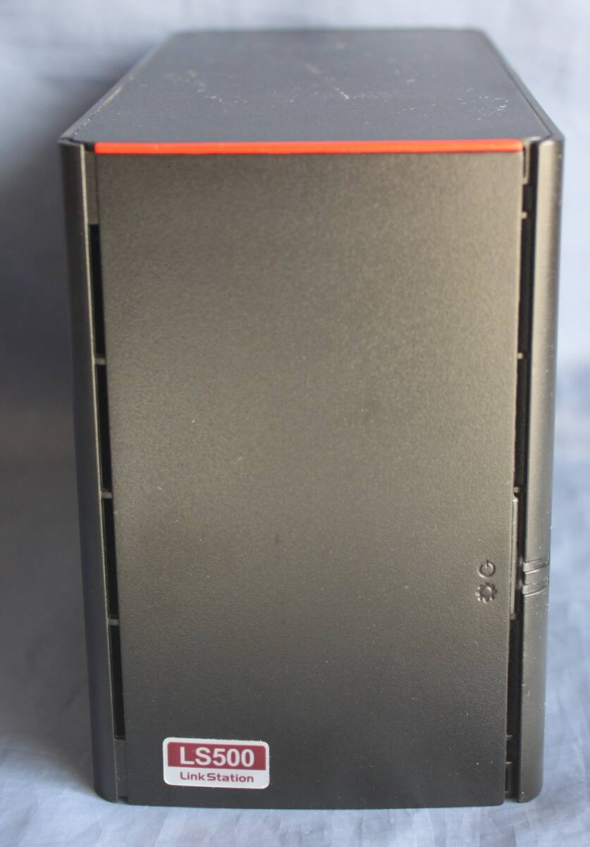 ★BUFFALO Linkstation LS520D0602　相當(dāng)品 3.0TB+3.0TB　HDD搭載 ACアダプター（正規(guī)品12V 3A）付き　中古動作確認(rèn)品
