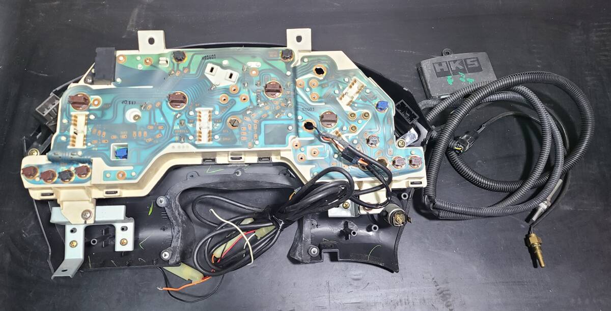 マツダ MAZDA RX-7 FD3S 1型～4型用 純正メーター HKS温度計組み込み_画像8