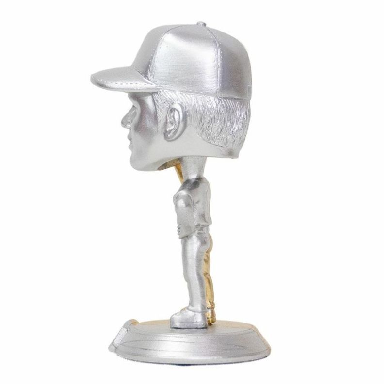 MLB FOCOdoja-s большой . sho flat Bob ru head фигурка 4.5 дюймовый Gold & серебряный Mini Bobblehead большой head 