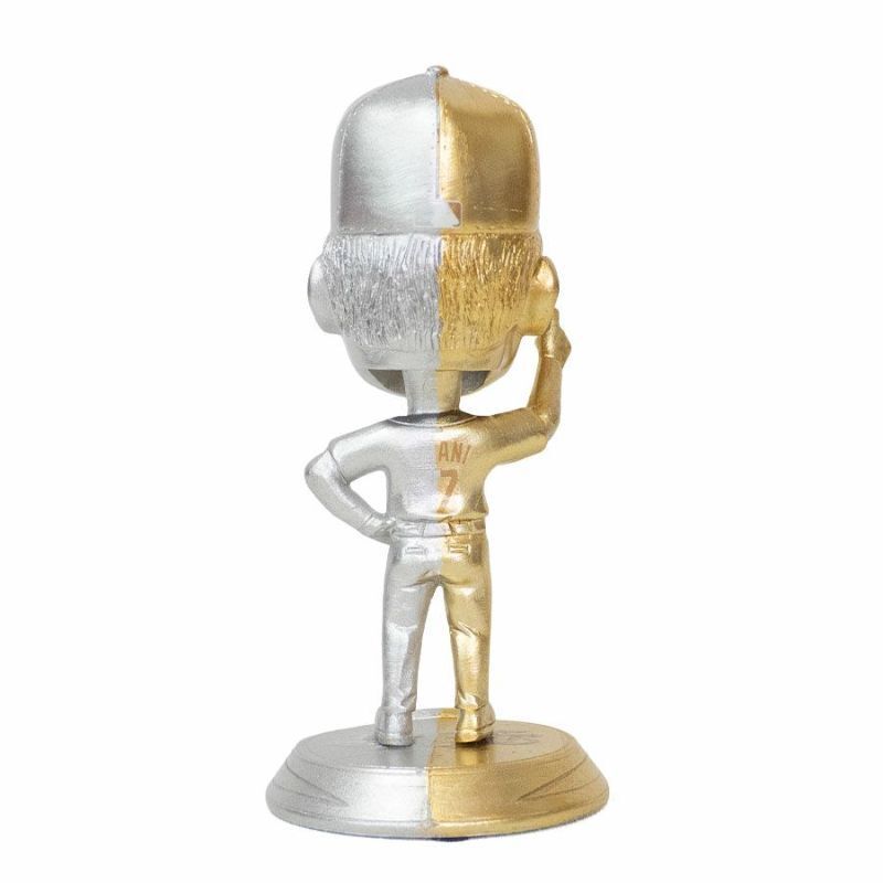 MLB FOCOdoja-s большой . sho flat Bob ru head фигурка 4.5 дюймовый Gold & серебряный Mini Bobblehead большой head 