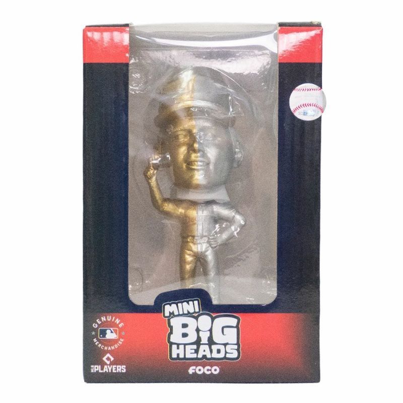 MLB FOCOdoja-s большой . sho flat Bob ru head фигурка 4.5 дюймовый Gold & серебряный Mini Bobblehead большой head 