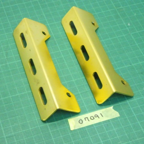 キジマ『ラジエター・サイドガード』CB400SF　KIJIMA　アルマイトゴールド　中古品【07091】_画像1