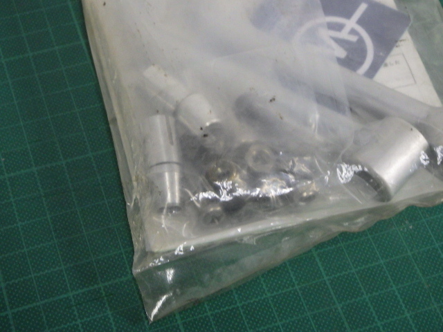 『NACKLE PRO』レンサルハンドル用ノーマルナックルガード強化バー　スズキ／カワサキ系　 オフロード　カスタム　★未使用【07077】 _画像5