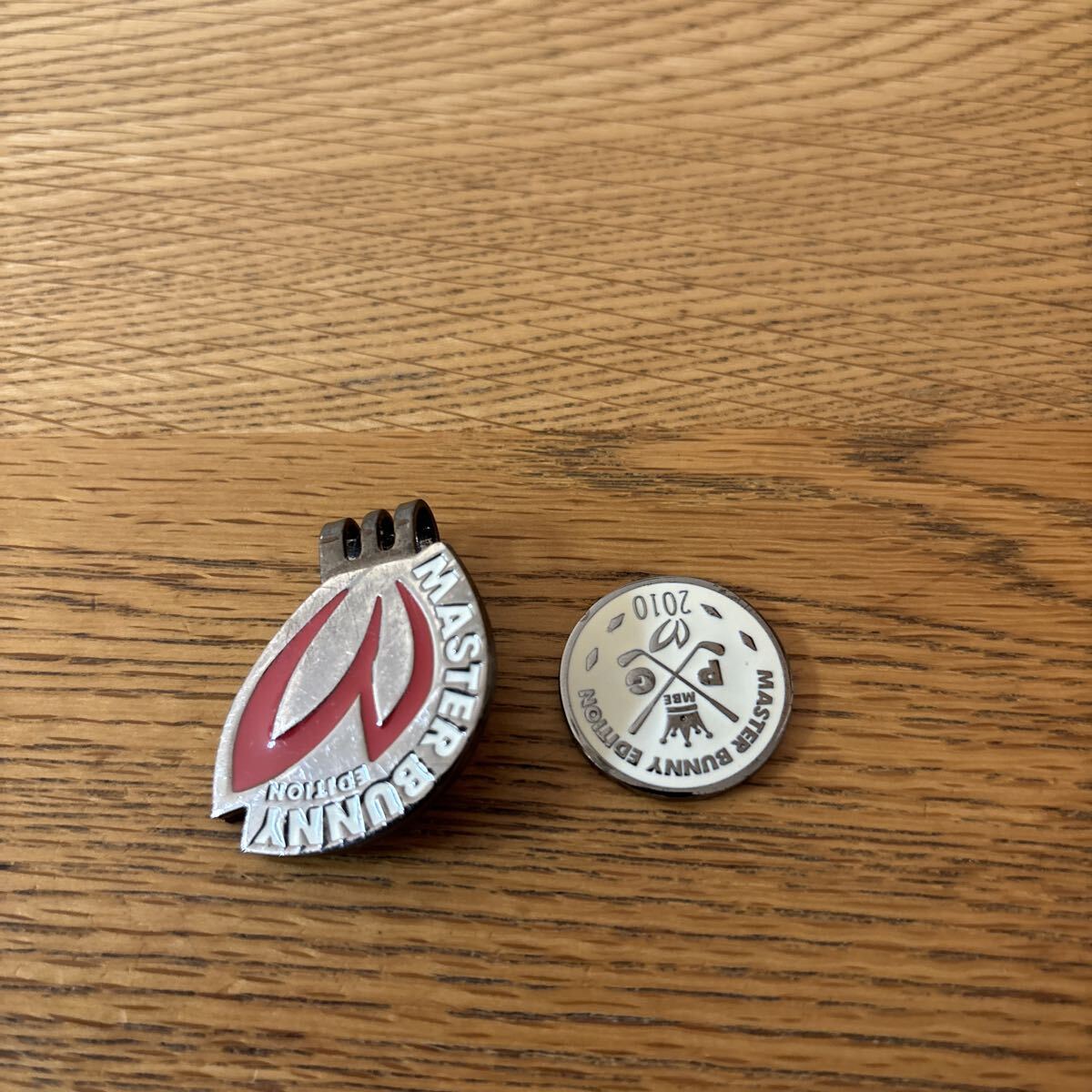 マスターバニーエディション　クリップマーカー　ホワイト×ガンメタリックカラー　送料込_画像4