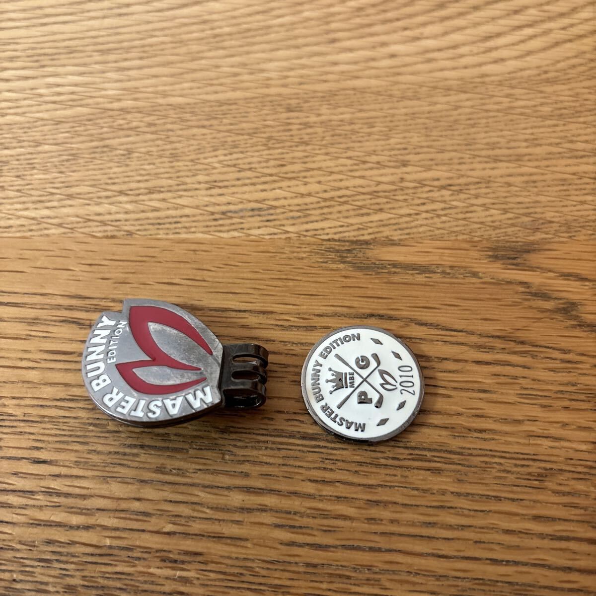 マスターバニーエディション　クリップマーカー　ホワイト×ガンメタリックカラー　送料込_画像5