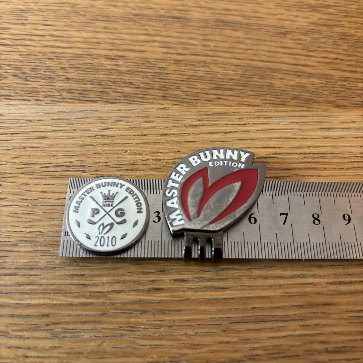 マスターバニーエディション　クリップマーカー　ホワイト×ガンメタリックカラー　送料込_画像7