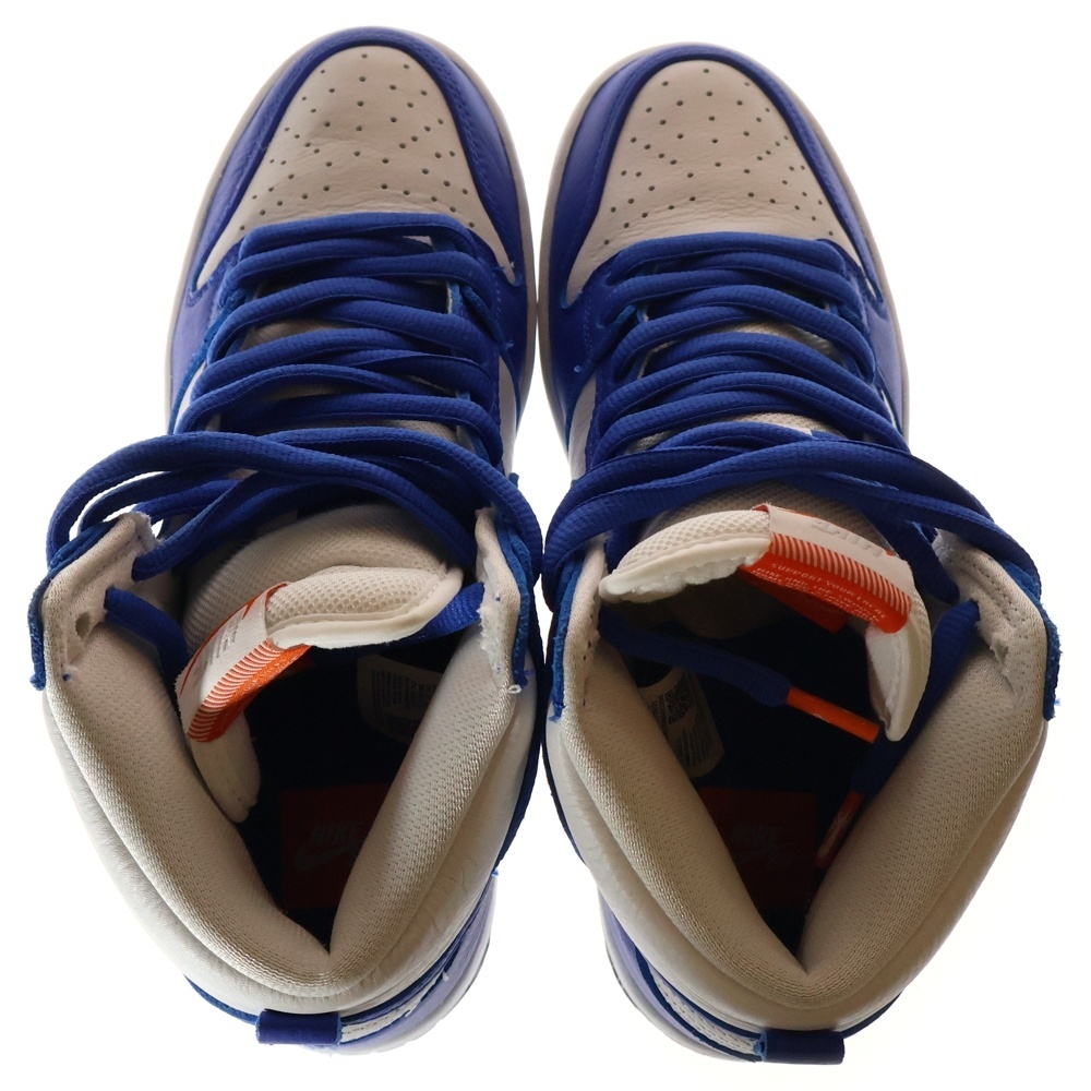 NIKE SB Nike es Be DUNK HIGH PRO ISO KENTUCKY DH7149-400 Dunk талон Tackey - ikatto спортивные туфли белый / голубой US8/26.0cm