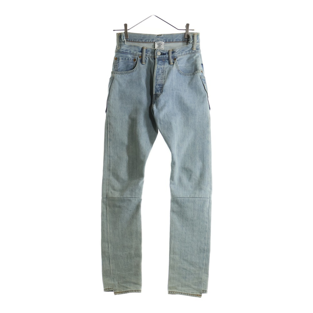 VETEMENTS ヴェトモン ×LEVIS リーバイス スリムストレート デニムパンツ ジーンズ インディゴ_画像1