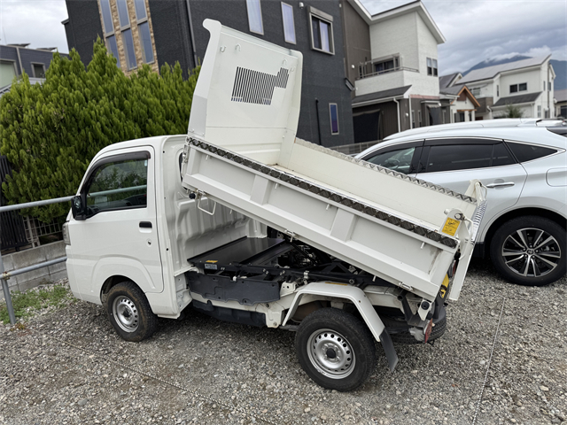 商品製造工場動画付 ハイゼット 多目的 強化 ダンプ 専用 S200 S500 S510 リア 荷台 アオリ あおり アッパーガード 縞模様シマ縞ステンレス_画像3