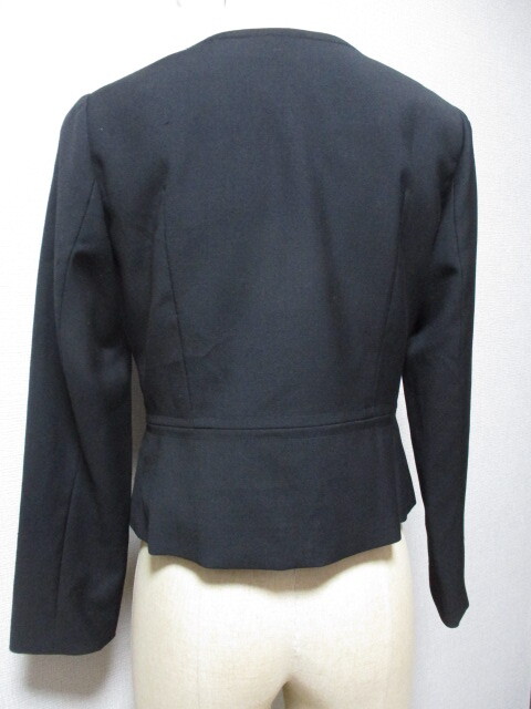 THE　SUITCOMPANY　黒★ウールマーク付き～ジャケット_画像4