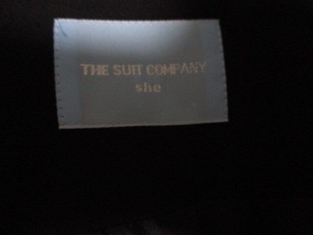 THE　SUITCOMPANY　黒★ウールマーク付き～ジャケット_画像6