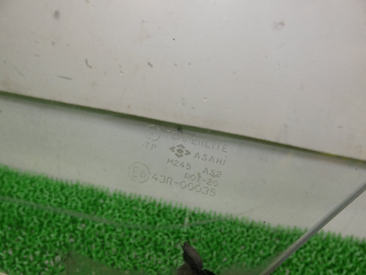 B3709siG Honda CR-X Delsol delsol EG1 оригинальный стекло двери стекло window окно правый задний водительское сиденье сторона задний EG