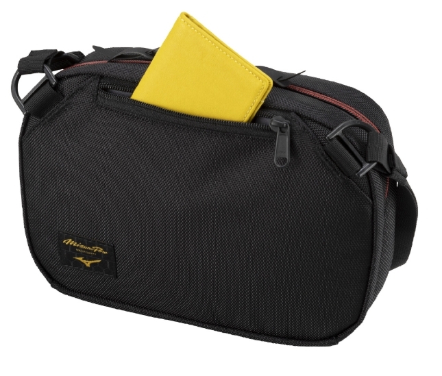 ●受注会限定品ミズノプロ【MIZUNOPROミニショルダーバッグ】1FJDC902ブラック/約2L_画像7