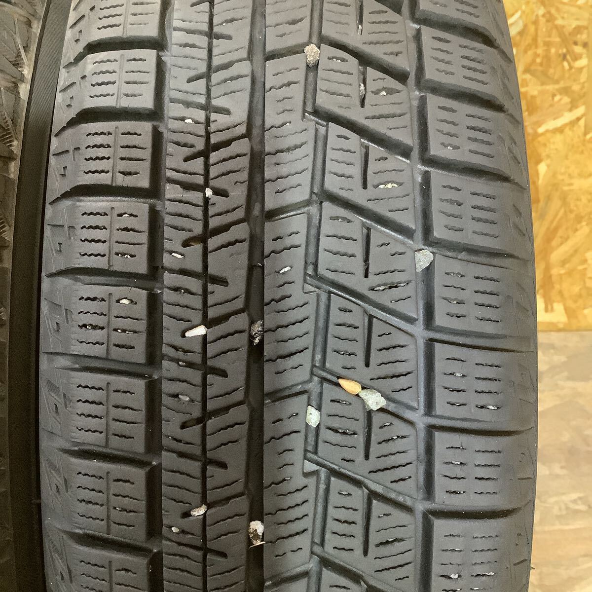 YOKOHAMA iceGUARD iG60 ヨコハマ 155/70R13 スタッドレス 2023年製 4本セット 7分山 マーチ バモス エブリィワゴン _画像5