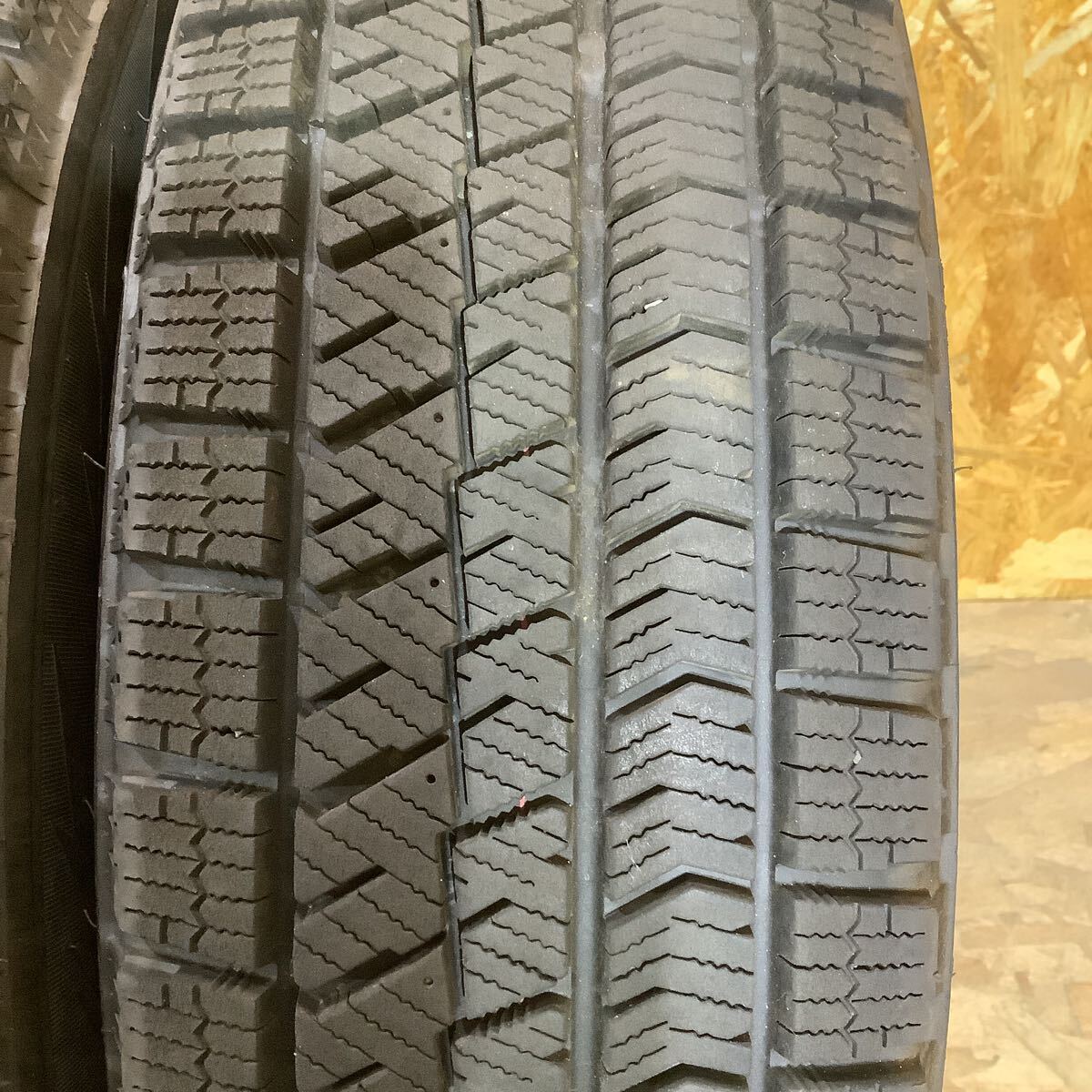 BRIDGESTONE BLIZZAK VRX2 ブリヂストン 155/70R12 スタッドレス バリ山 イボ付 2019年製 4本セット 9.5分山 ライフ キャロル プレオ_画像5