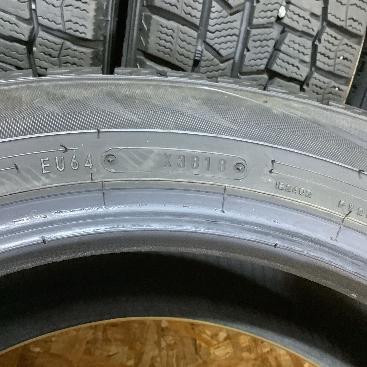 DUNLOP WINTER MAXX WM02 ダンロップ 165/65R15 スタッドレス 2018年製 4本セット 7〜8分山 プリウス デリカD2 ソリオ_画像7