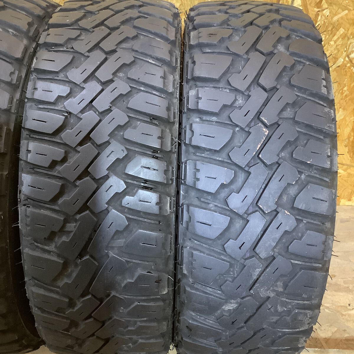MUDSTAR RADIAL M/T ホワイトレター 155/65R13 夏 2021年製 4本セット 6〜6.5分山 モコ ワゴンR ラパン_画像8