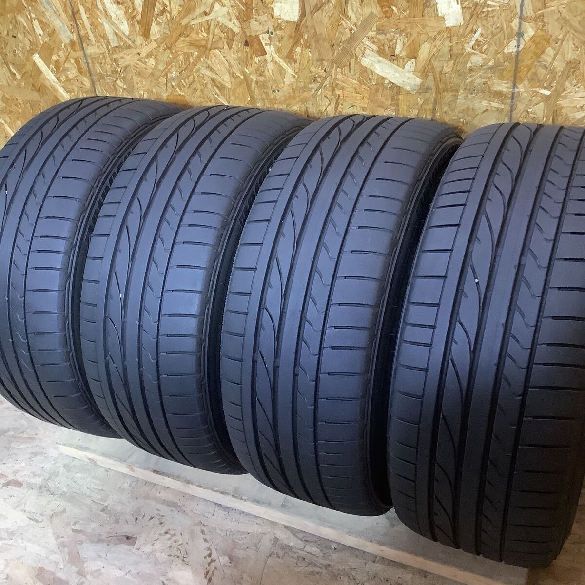 BRIDGESTONE POTENZA RE050A ブリヂストン 225/45R18 夏 2016年製 4本セット 6分山 クラウン クラウンアスリート_画像1