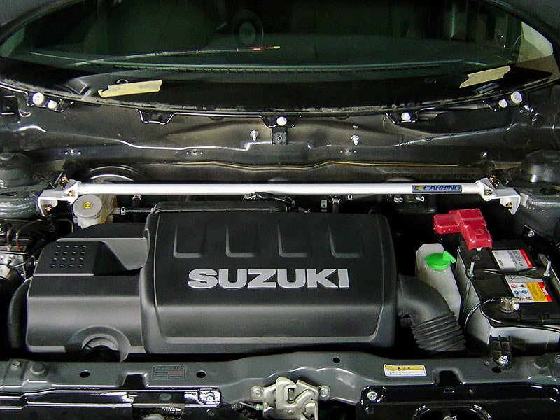 OKUYAMA オクヤマ ストラットタワーバー フロント タイプD スチール制 スイフトスポーツ ZC31S ZC11S