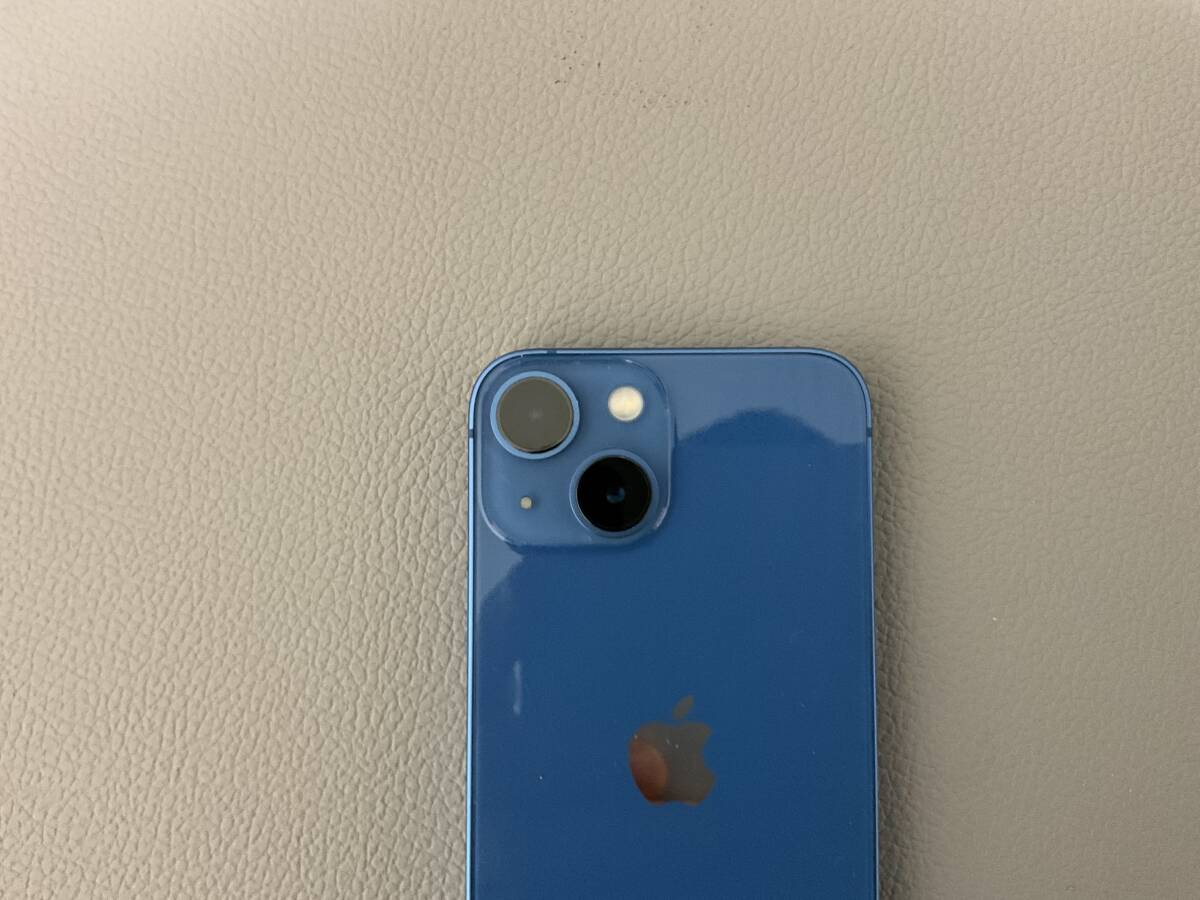 iPhone13 mini 128GB ブルー SIMフリー おまけ付き _画像8