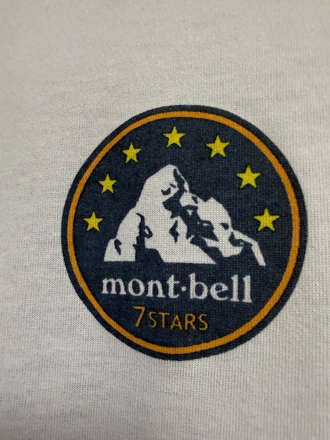 【非売品・新品・未使用】mont-bell　地域７エリアスタンプラリー　コンプリート　Tシャツ(Lサイズ)_画像3