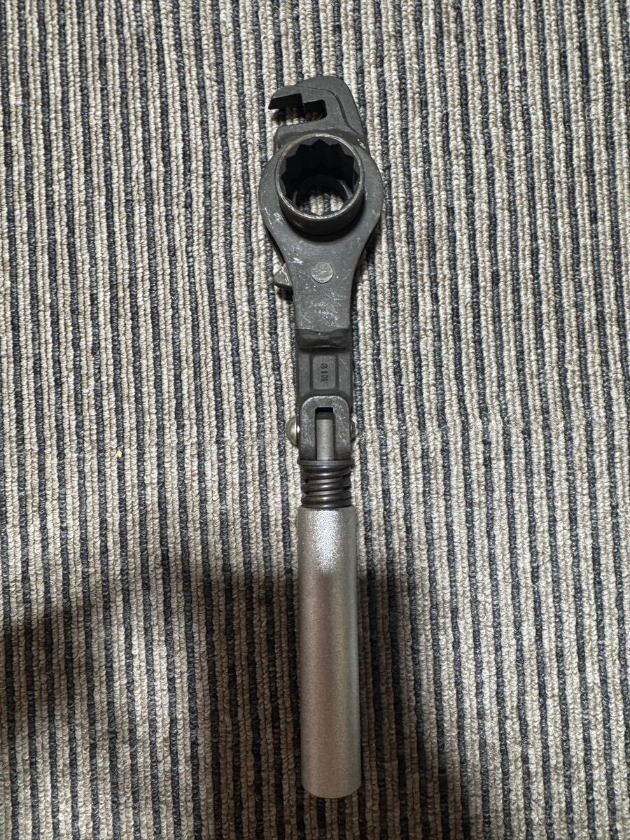  TOP トップ 仮枠 ラチェット ハンドル [KR-250] 長期保管品 現状 _画像1