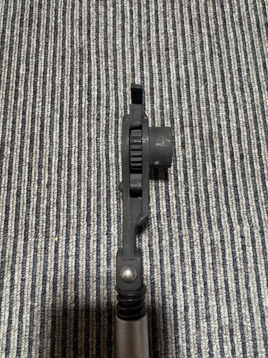  TOP トップ 仮枠 ラチェット ハンドル [KR-250] 長期保管品 現状 _画像4