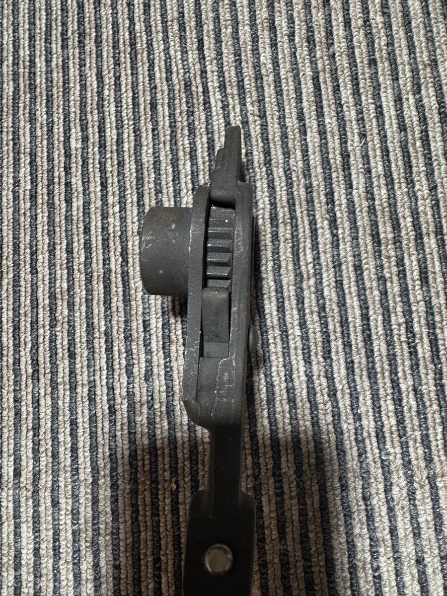  TOP トップ 仮枠 ラチェット ハンドル [KR-250] 長期保管品 現状 _画像5