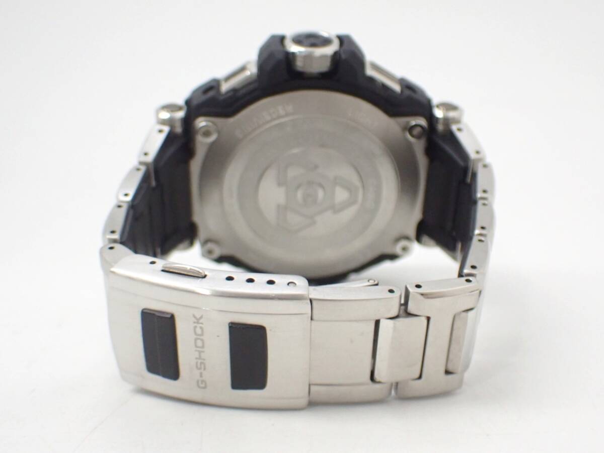 稼働　良品 1円～☆CASIO カシオ ソーラー メンズ腕時計 G-SHOCK ジーショック MTG-G1000 黒文字盤 デイト ラウンド/T1297-57783.9/29_画像4